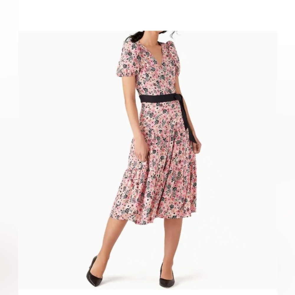 NWT Kate Spade Rosebud Bloom Wrap Dress